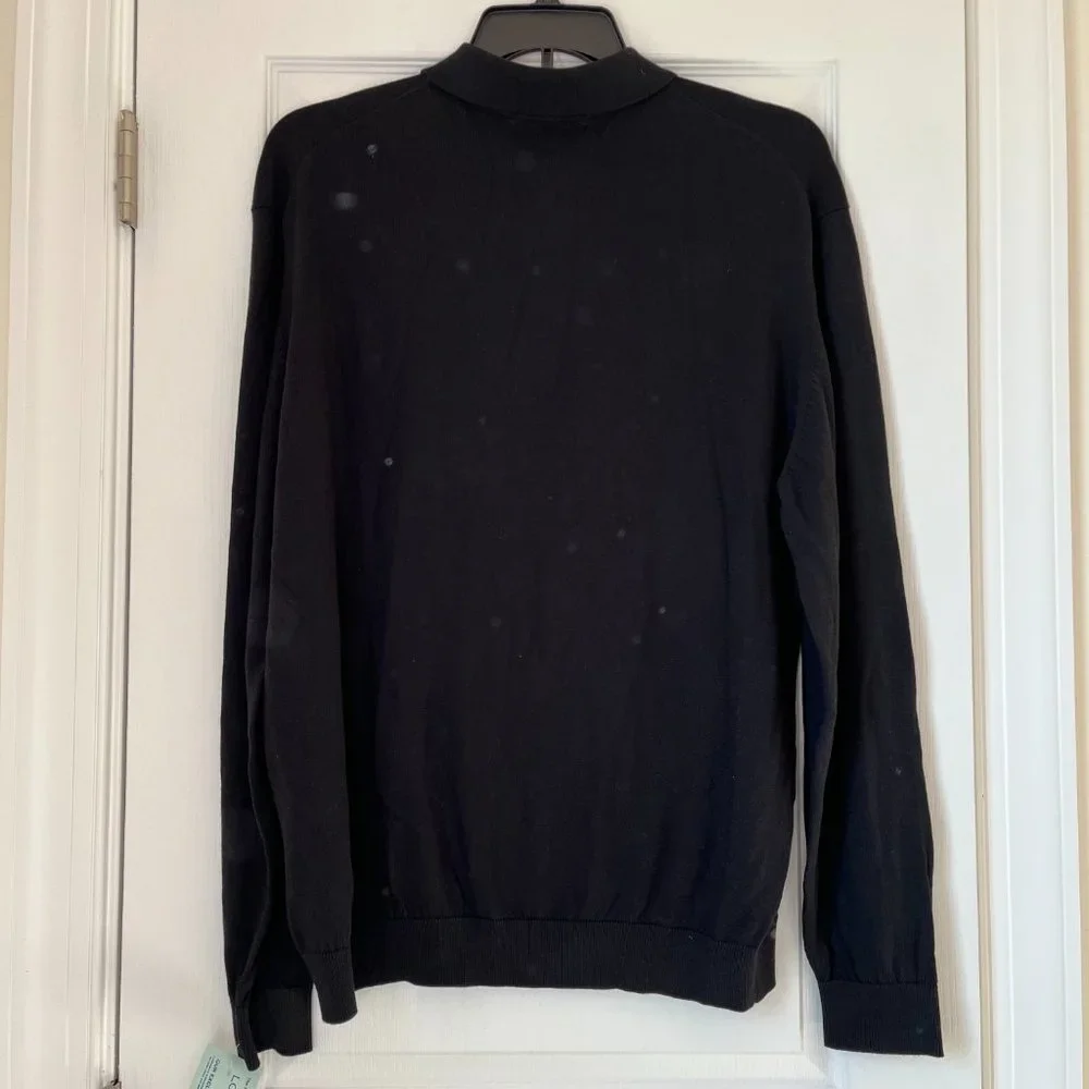 New Men's Fiji Sweater Black Size L